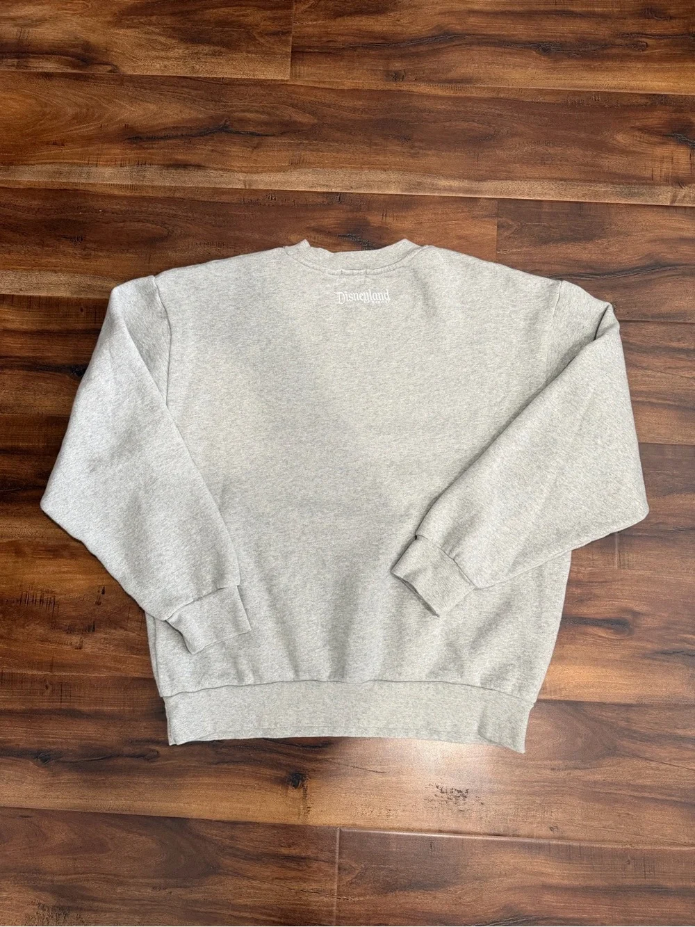 Disneyland Resort Gray Goofy Graphic Sweatshirt with Blue & Orange